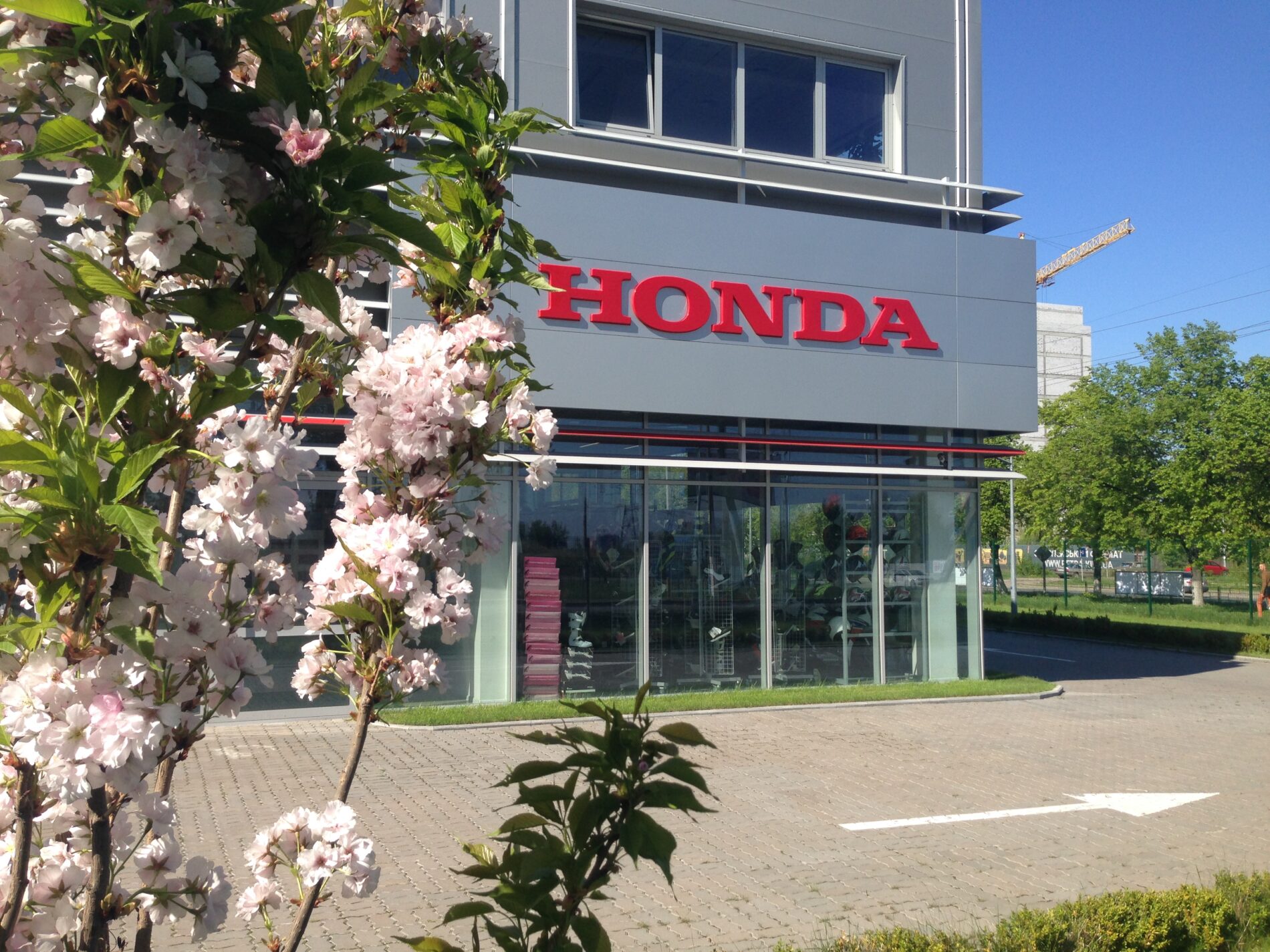 Завод honda в китае